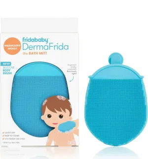 Frida Baby DermaFrida Bath Silicone Brush | Toddler Quick-Dry Body Bath Brush