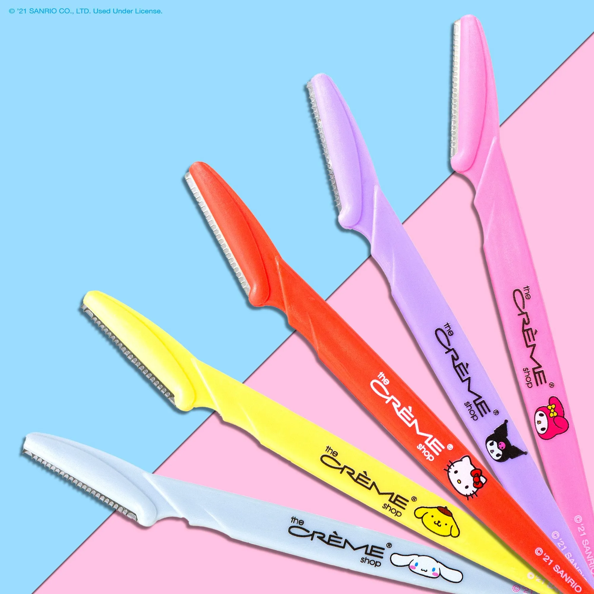 Friends Over Fuzz! Perfect Arch Shaping Dermaplane Razors (Set of 5)