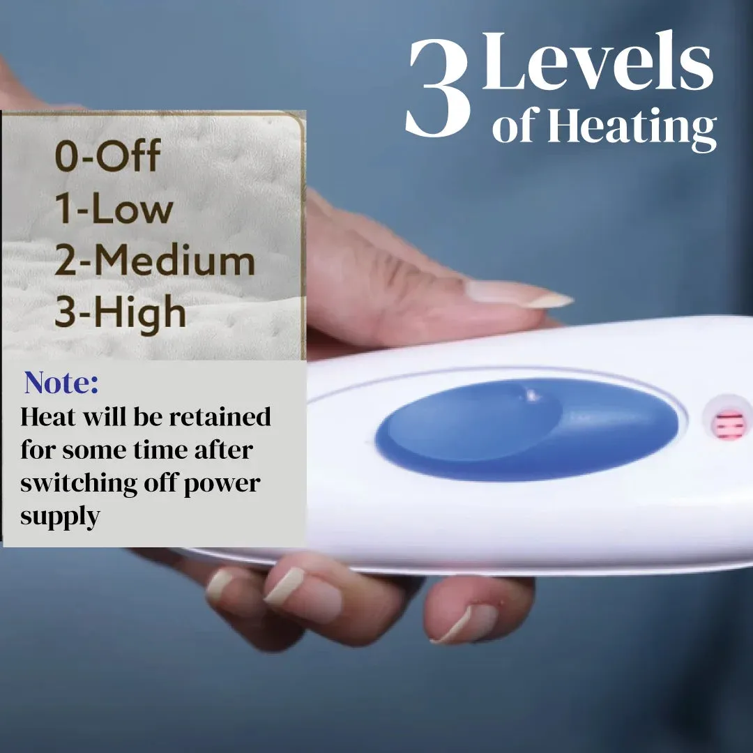 Frozen Shoulder Heating Pad Belt Orthopedic Electric Heat Therapy for Pain Relief (Free Size - Use on Either Shoulders) JSB H15