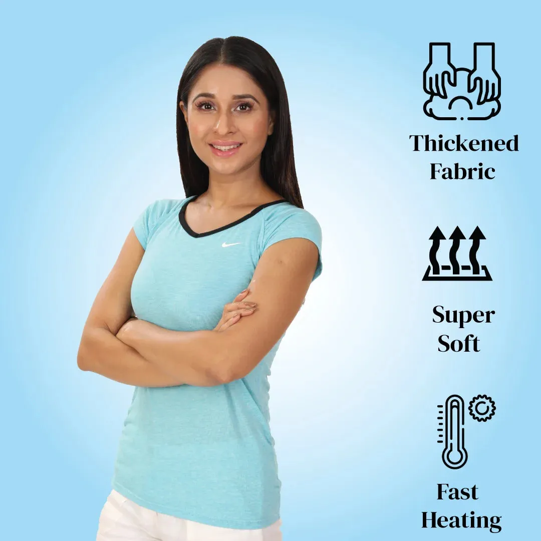 Frozen Shoulder Heating Pad Belt Orthopedic Electric Heat Therapy for Pain Relief (Free Size - Use on Either Shoulders) JSB H15