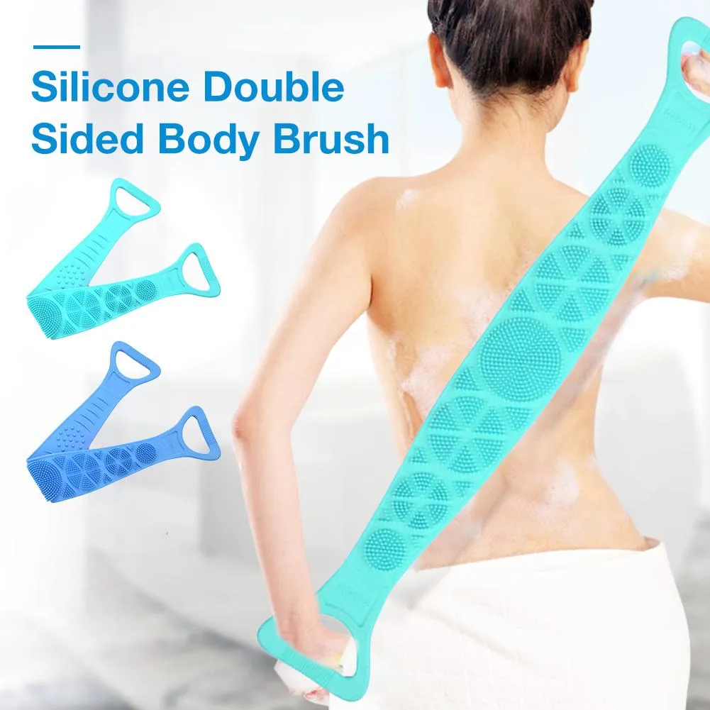 Funki Buys | Back Scrubbers | Silicone Bath Shower Body Scrub Belt