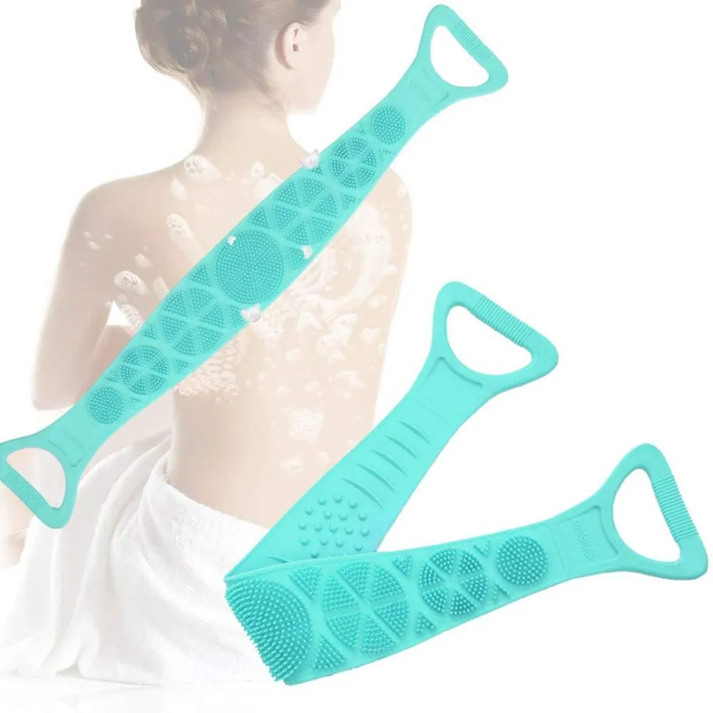 Funki Buys | Back Scrubbers | Silicone Bath Shower Body Scrub Belt