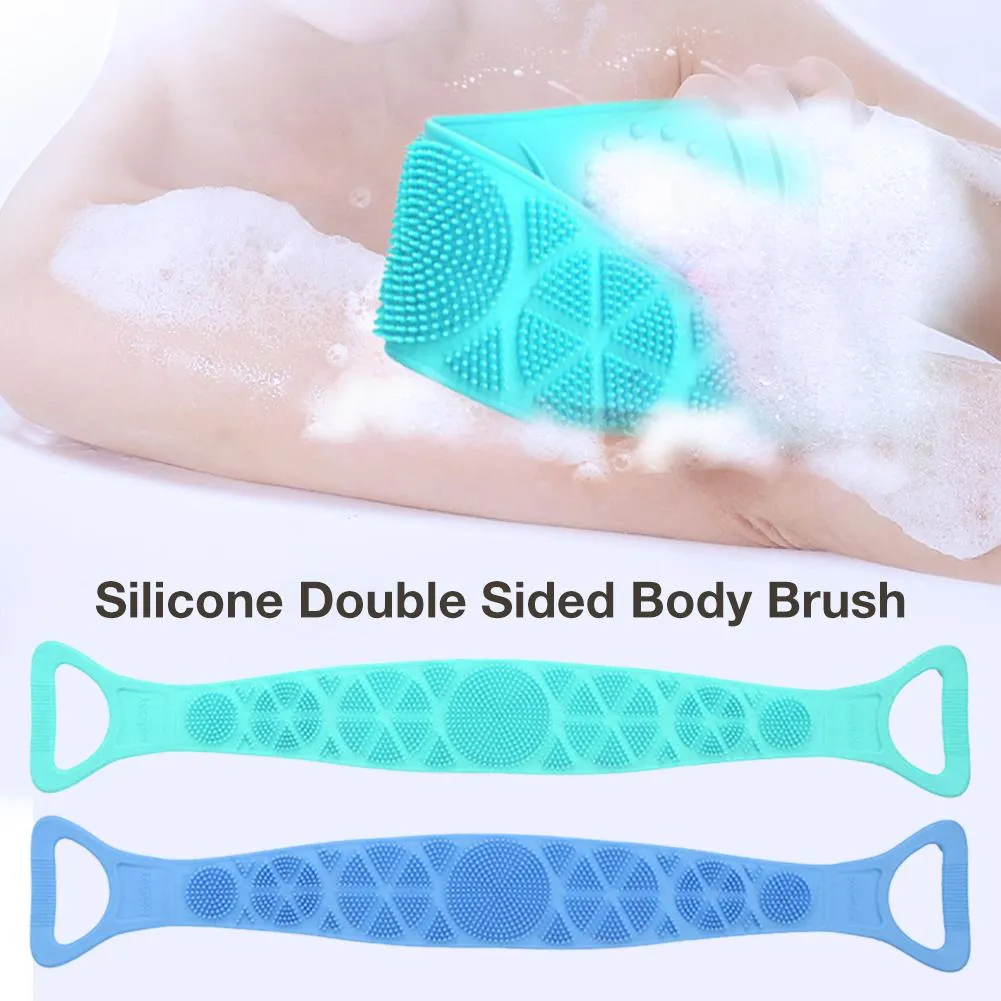 Funki Buys | Back Scrubbers | Silicone Bath Shower Body Scrub Belt