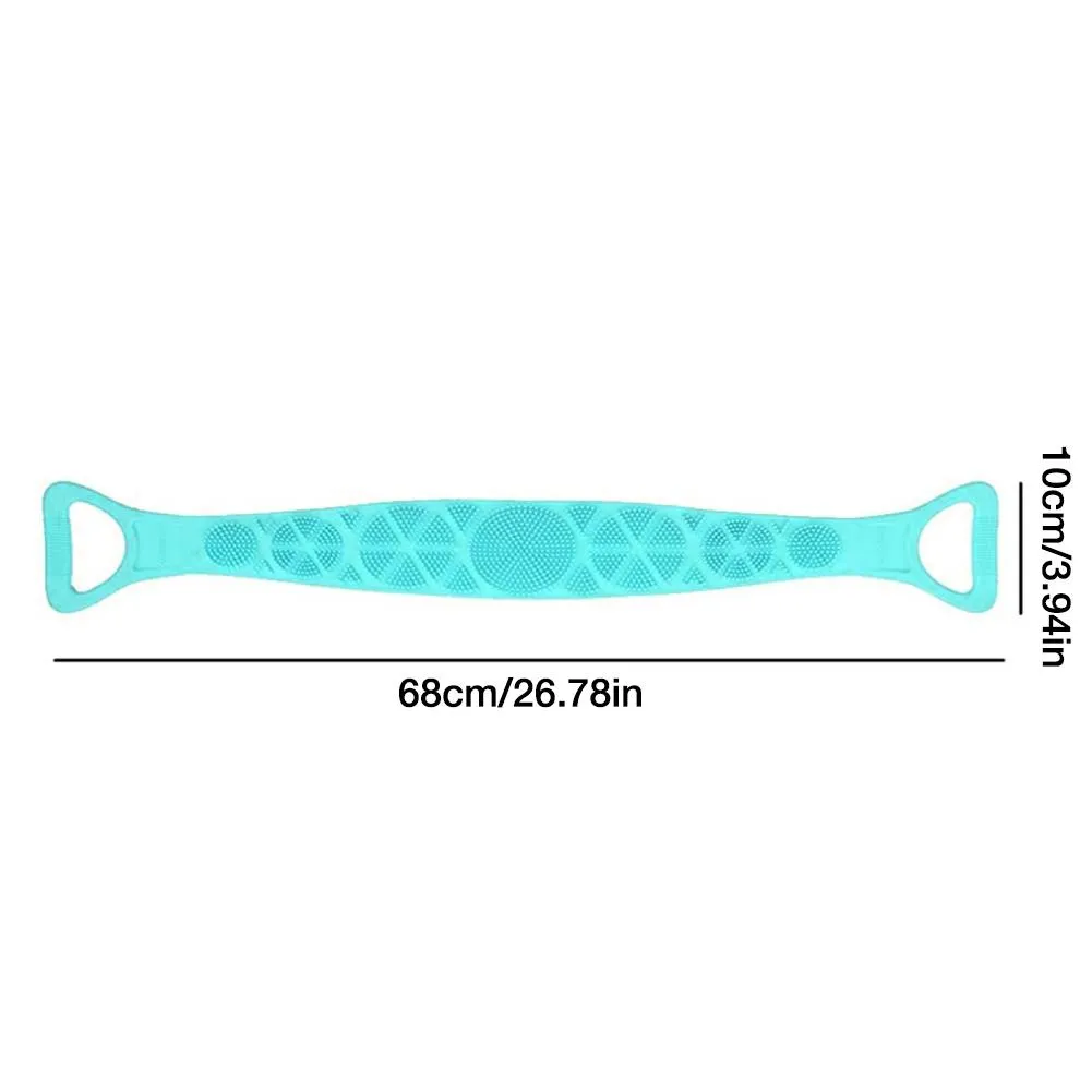 Funki Buys | Back Scrubbers | Silicone Bath Shower Body Scrub Belt