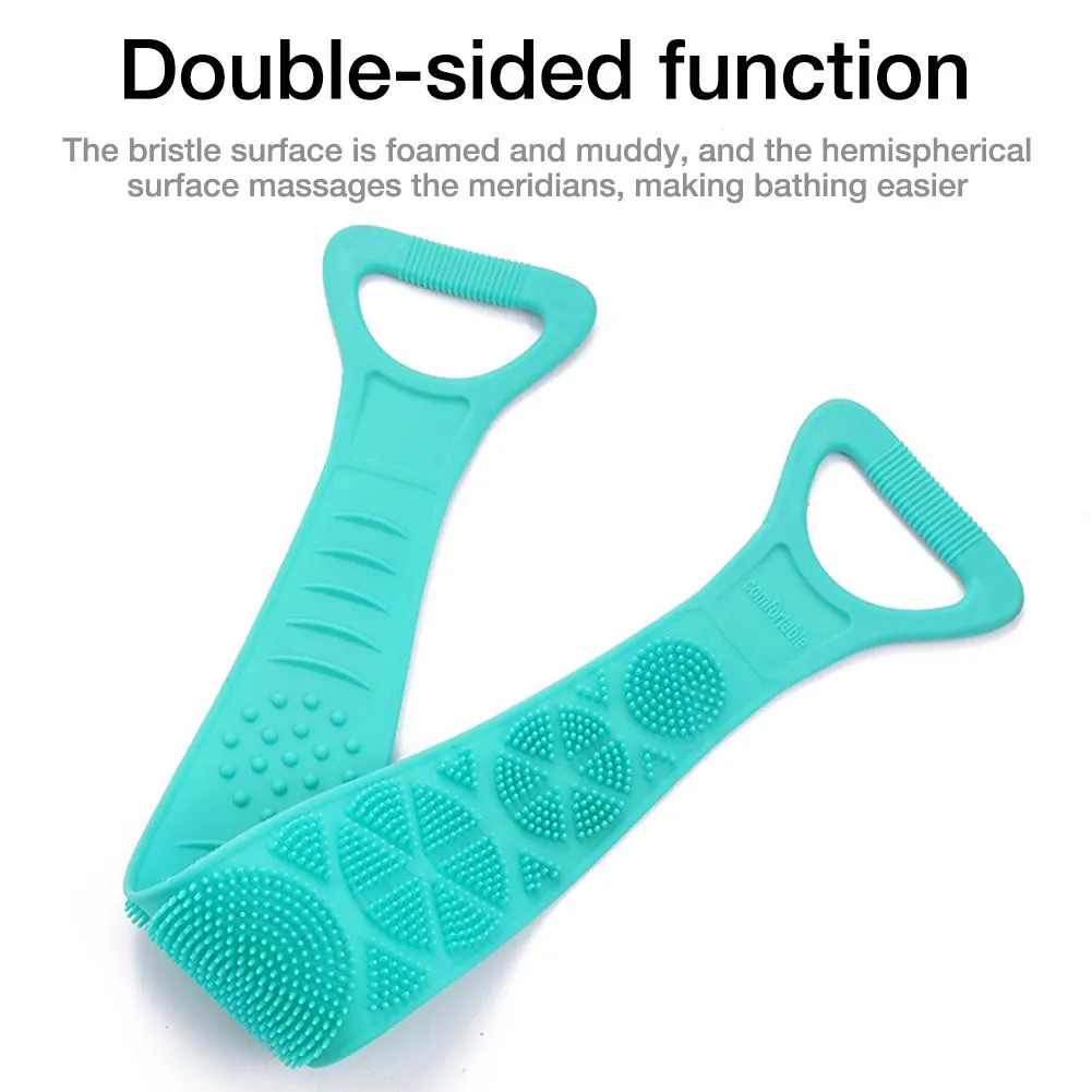 Funki Buys | Back Scrubbers | Silicone Bath Shower Body Scrub Belt