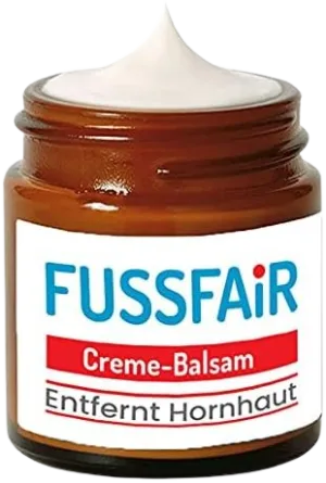 FUSSFAIR Callus Remover Balm - Natural Callus Elimination Cream | Non-Greasy Formula - 30ml