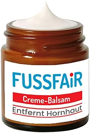 FUSSFAIR Callus Remover Balm - Natural Callus Elimination Cream | Non-Greasy Formula - 30ml