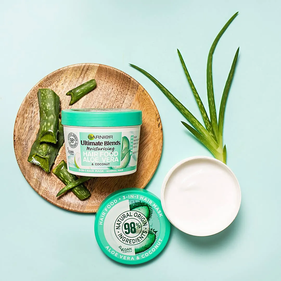 GARNIER Hair Food ALOE VERA  & COCONUT 3-in-1 -  NORMAL HAIR