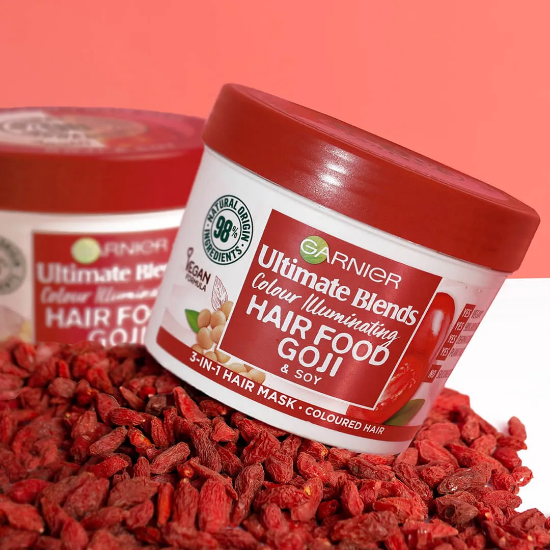 GARNIER Hair Food Goji & Soy 3-in-1 - COLORED HAIR