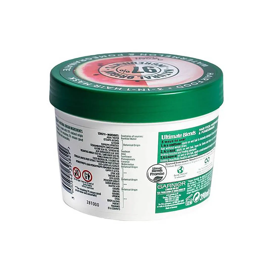GARNIER Hair Food Watermelon & Pomegranate 3-in-1 - FINE HAIR
