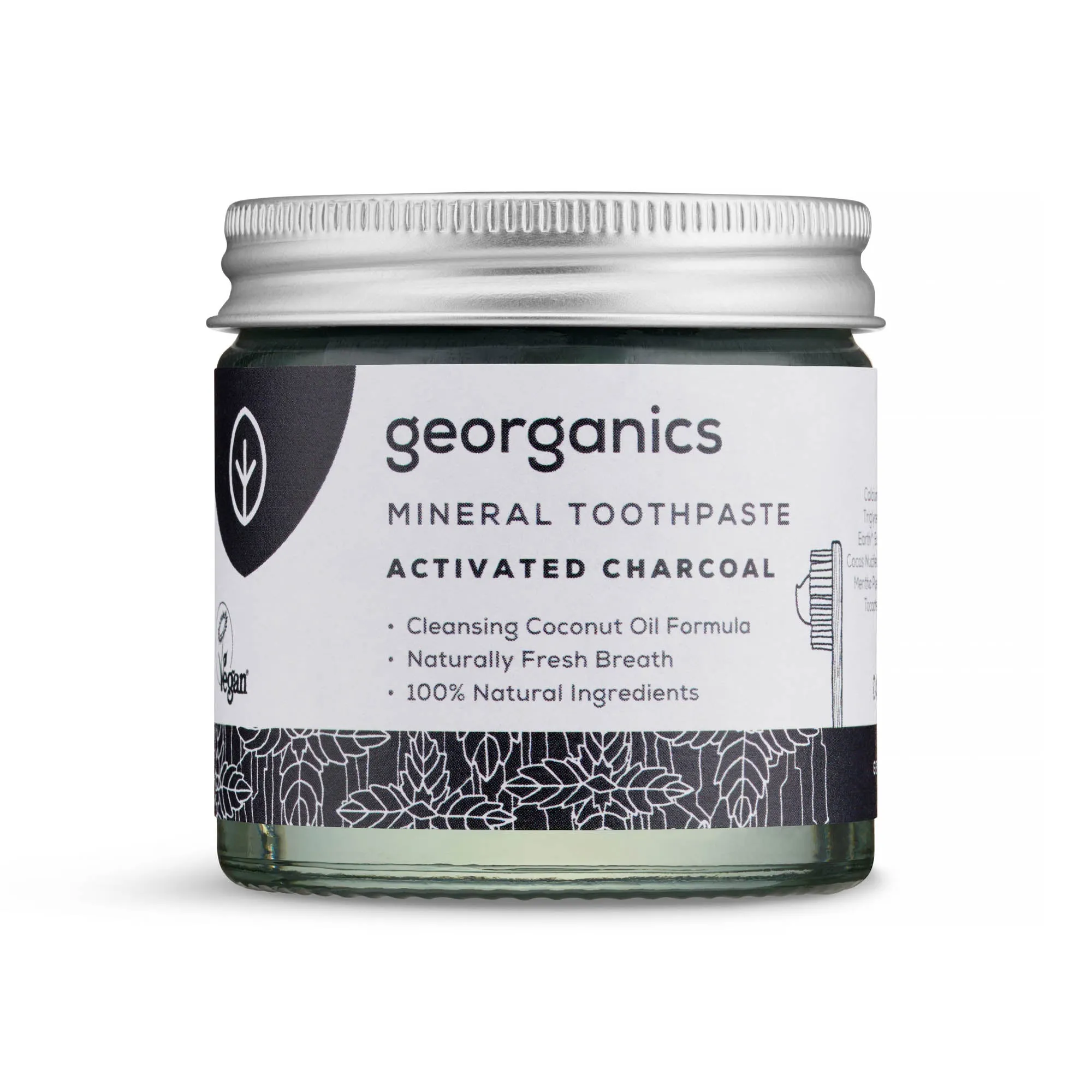 Georganics Mineral Toothpaste - Activated Charcoal 60ml