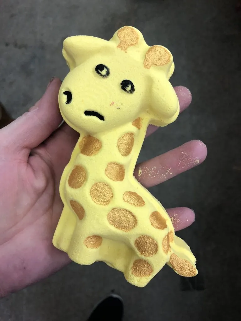 Gertrude the Giraffe - DB Bath Bomb Moulds
