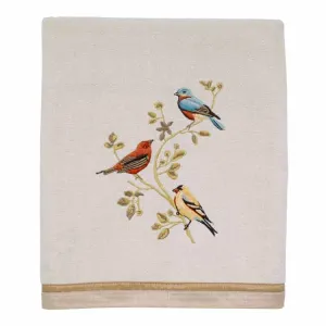 Gilded Birds Bath Towel