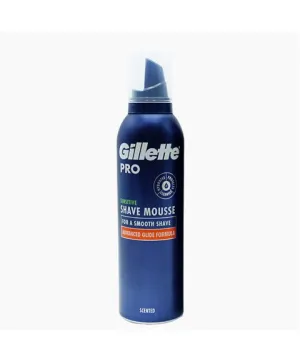 Gillette  Pro Sensitive Scented Shave Mousse
