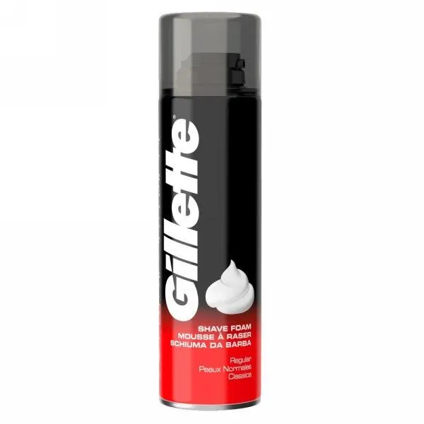 GILLETTE REGULAR SHAVE FOAM 200ML