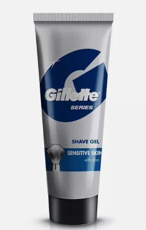 Gillette Sensitive Pre Shave Gel Tube -60gm