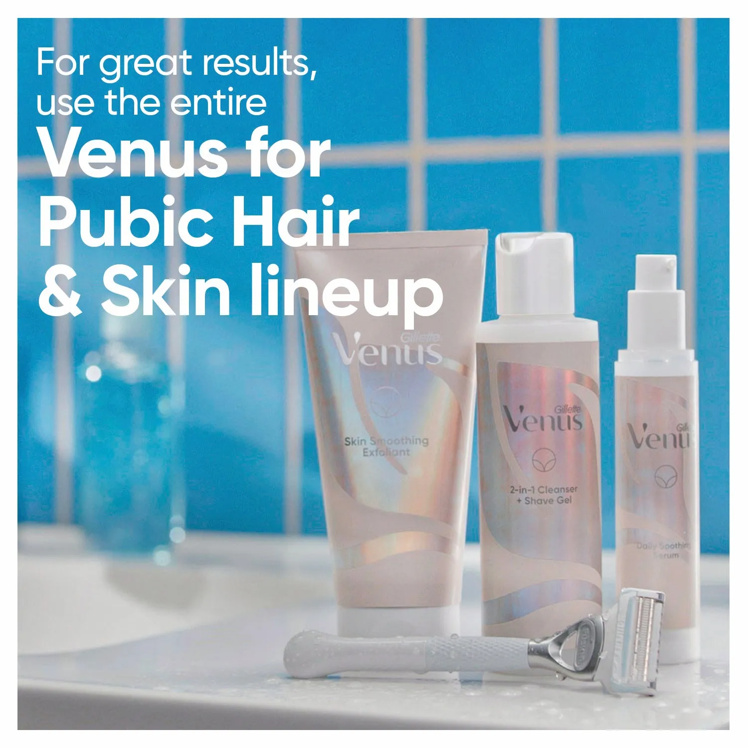 GILLETTE Venus Intimate Cleansing  Shaving Gel 190ml
