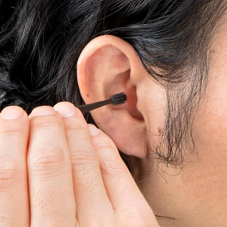 Green Bell Screw Head Ear Pick with Black cleaner G-2193