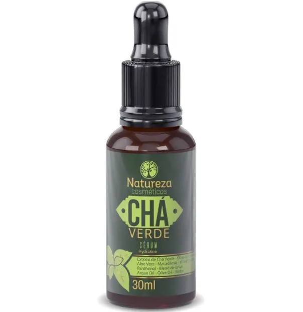 Green Tea Hydration Serum Herbs Treatment Finisher 30ml - Natureza Cosmetics