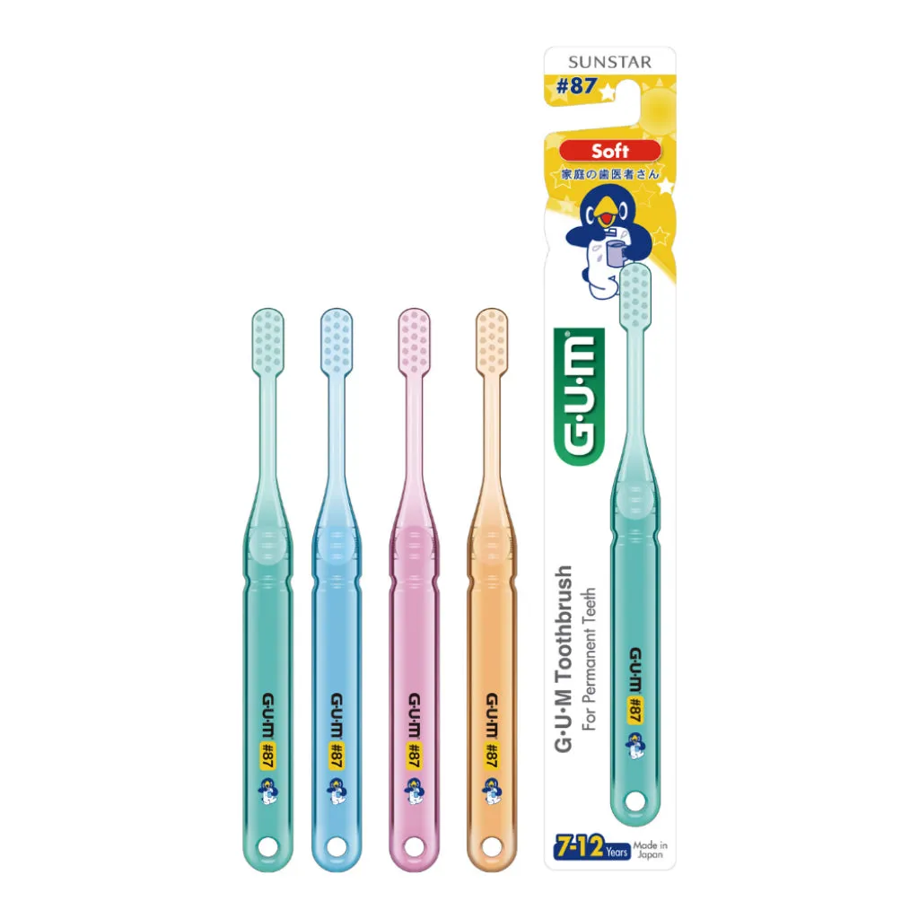 Gum Kids Toothbrush Permanent Teeth 7-12 Years