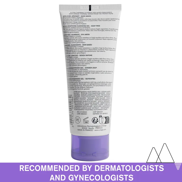 Gyn-8 Soothing Cleansing Gel Intimate Hygiene - Weakened Irritated Mucous Membranes