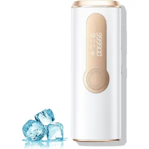 Hair Removal, Laser Hair Removal with Cooling for Women and Men, AMOTAOS 3-in-1 At-Home Permanent Hair Removal Device 9 Levels Upgrade 999900 Flashes for Face Armpit Arm Bikini Line Leg Whole Body