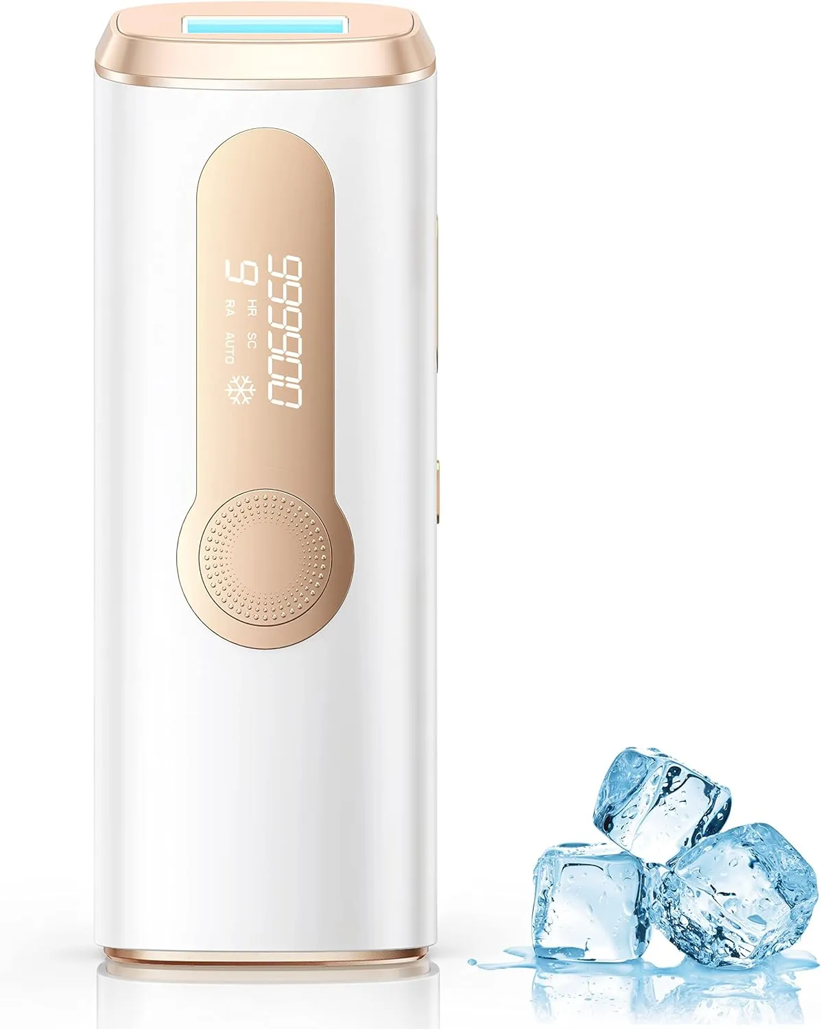 Hair Removal, Laser Hair Removal with Cooling for Women and Men, AMOTAOS 3-in-1 At-Home Permanent Hair Removal Device 9 Levels Upgrade 999900 Flashes for Face Armpit Arm Bikini Line Leg Whole Body