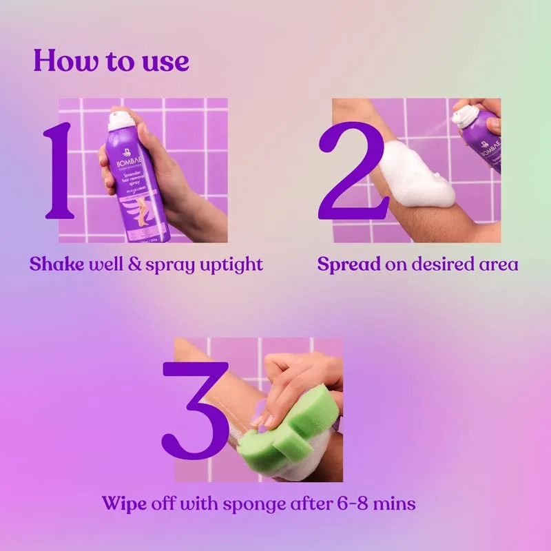 Hair Removal Spray | Lavender - 200g