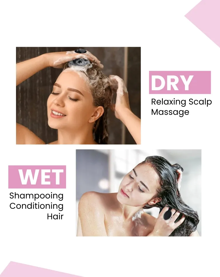 Hair Scalp Massager Brush For Hair Growth Shampoo Scrub Hair Massager Soft Silicone Head Massager Scalp Scrubber Exfoliator,Anti-Dandruff Hair Scalp Massager Brush