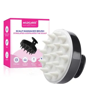 Hair Scalp Massager Brush For Hair Growth Shampoo Scrub Hair Massager Soft Silicone Head Massager Scalp Scrubber Exfoliator,Anti-Dandruff Hair Scalp Massager Brush