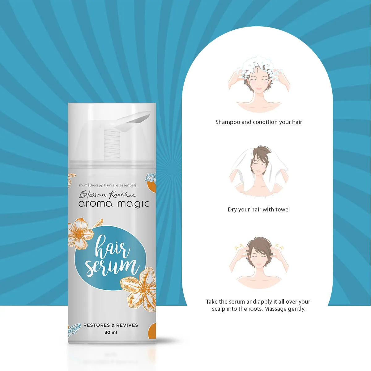 Hair Serum For Smooth, Shiny & Healthy Hair