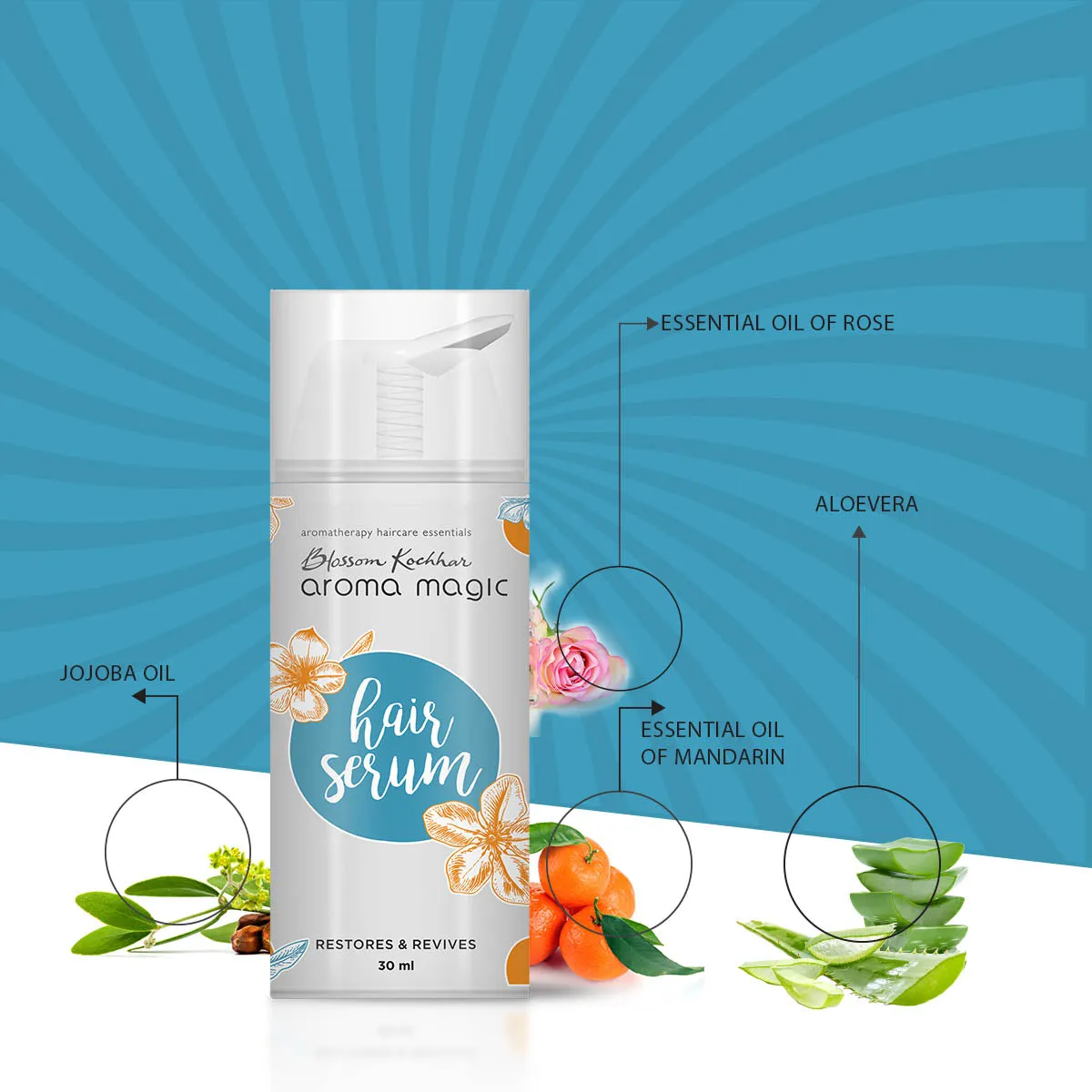 Hair Serum For Smooth, Shiny & Healthy Hair