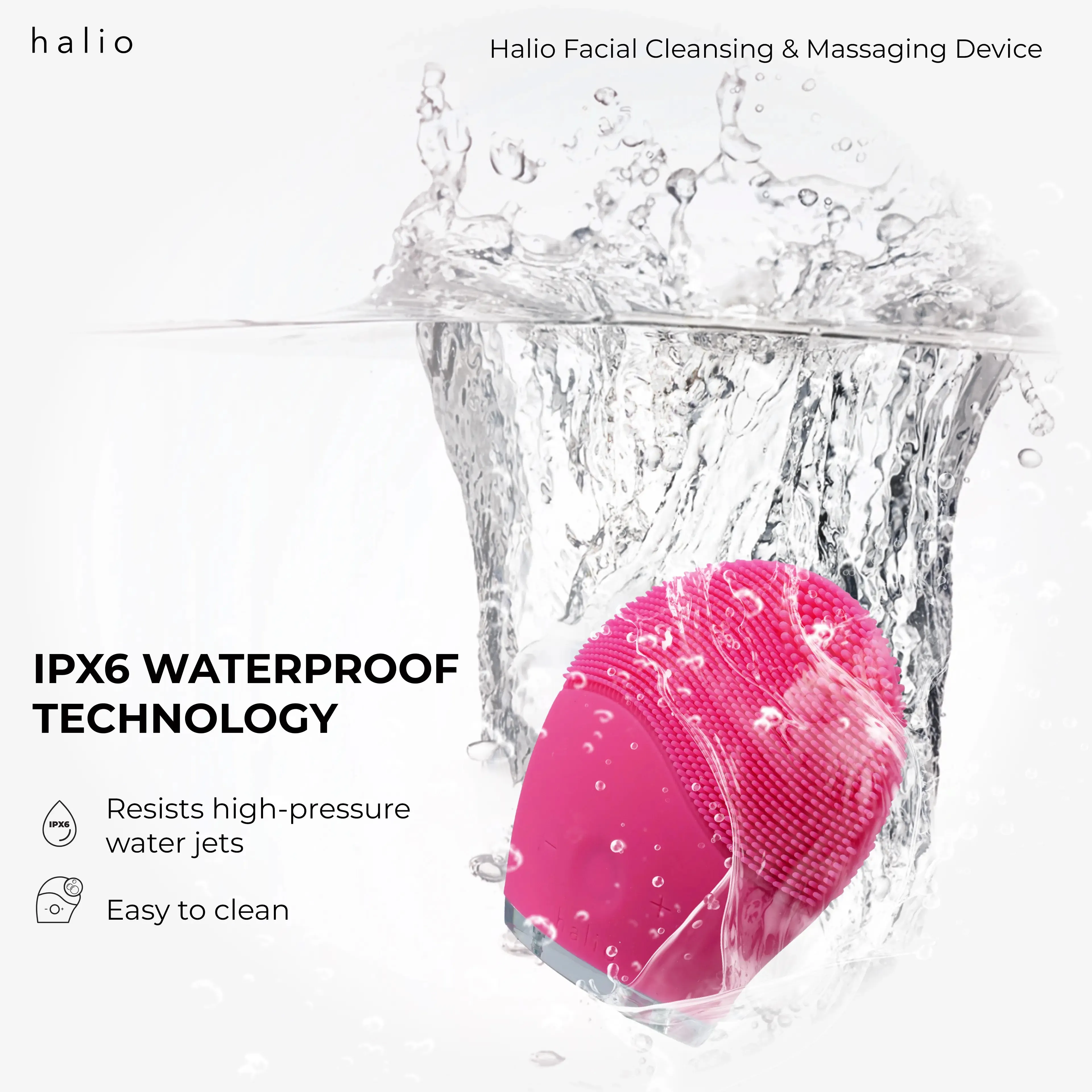 Halio Facial Cleansing & Massaging Device