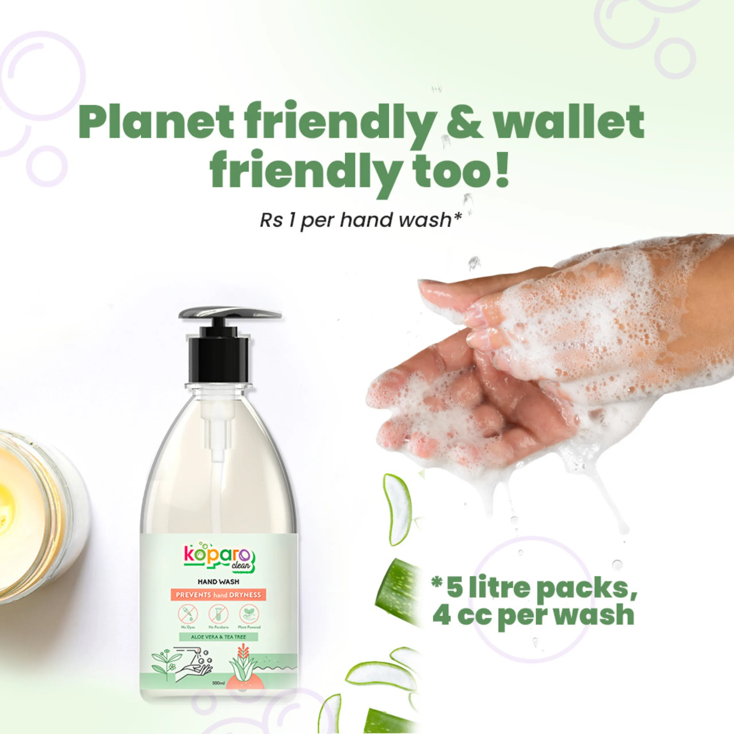 Hand Wash - Aloe & Green Tea