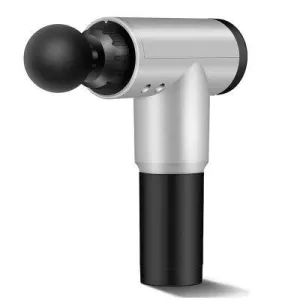 Handheld Electric Deep Tissue Percussion Muscle Body Massager Gun with 6-speed, for Pain and Stress Relief with 4 Massage Head