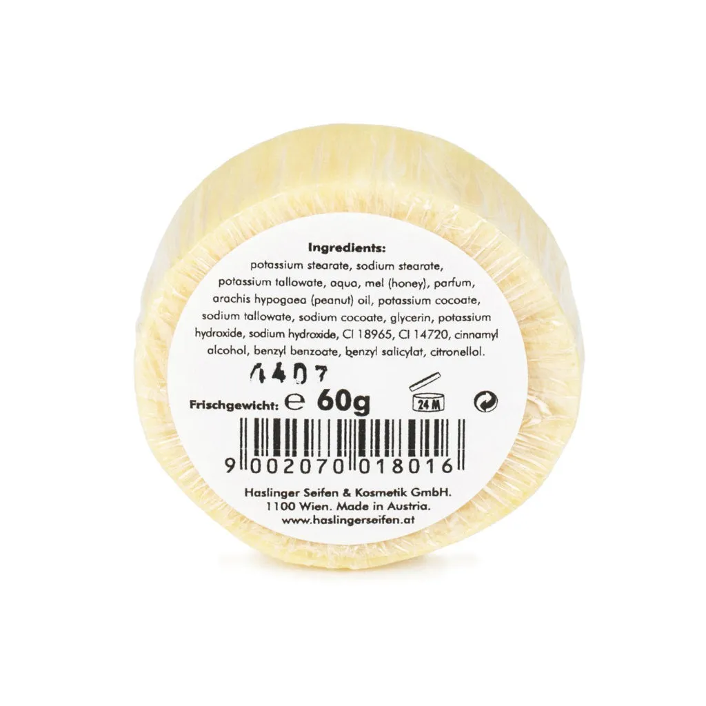 Haslinger Honey Shaving Soap 60gr (refill)