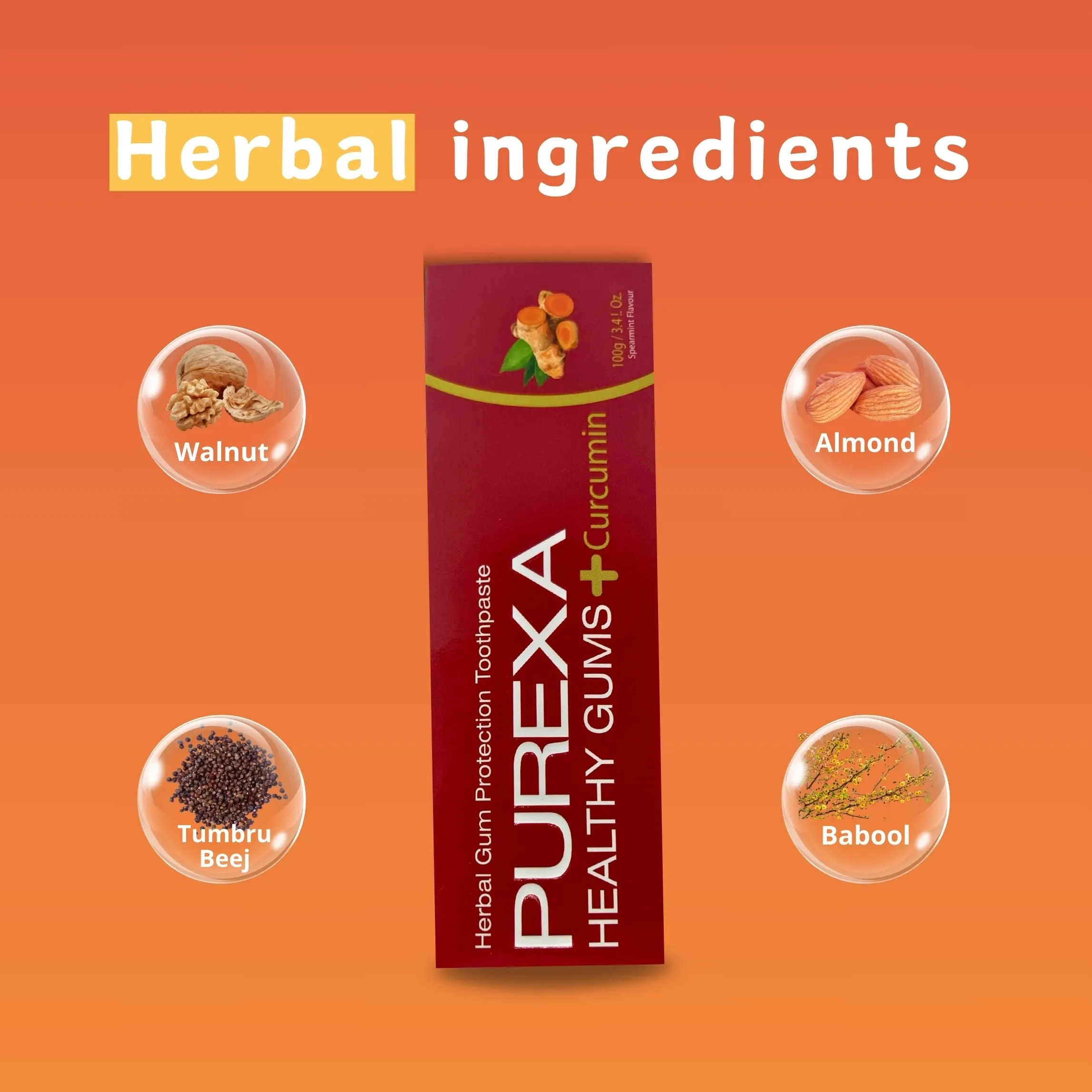 Healthy Gums  Curcumin Toothpaste 100gm