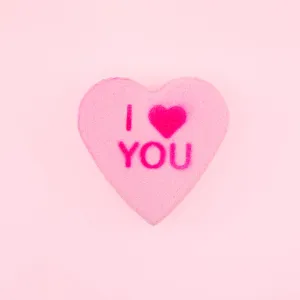 Heart Shaped | Bath Bomb | Individual | I <3 You