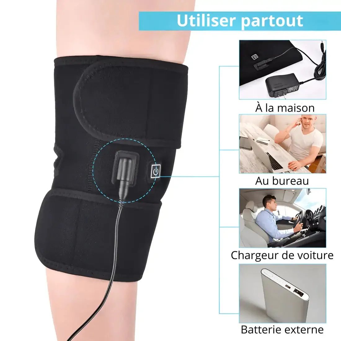 Heated Knee Massager Pad