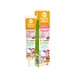 Hello Kitty All Natural Enamel Safe Kids Toothpaste 45gm - Strawberry