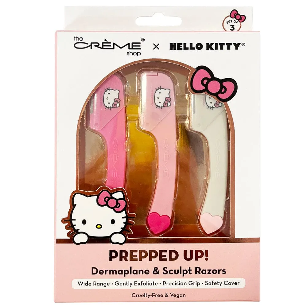 Hello Kitty Prepped Up! Dermaplane & Sculpt Razors 3PC Pink (1 unit)