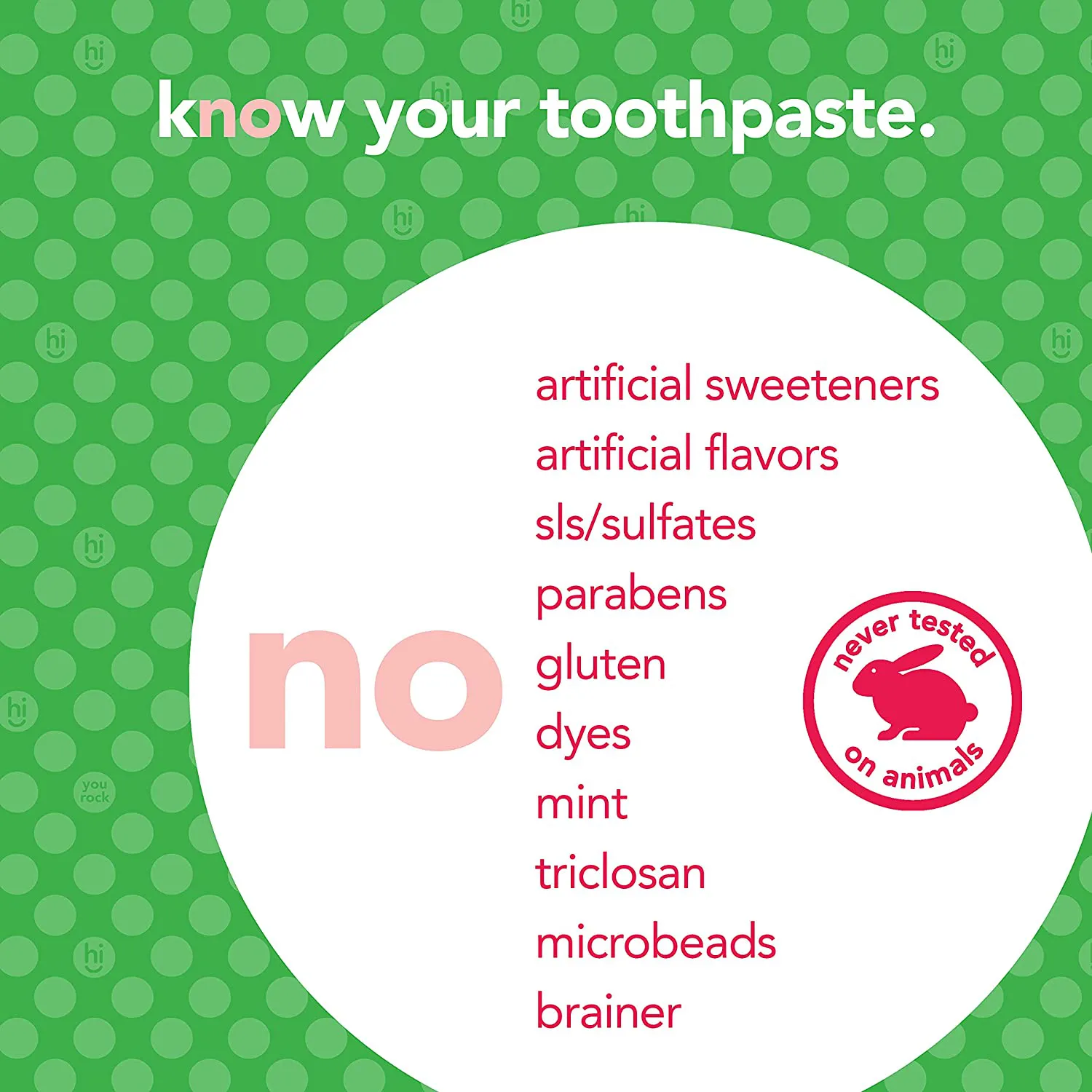 Hello Oral Care Kids Fluoride Free and SLS Free Toothpaste, Natural Watermelon, 4.2 Ounce