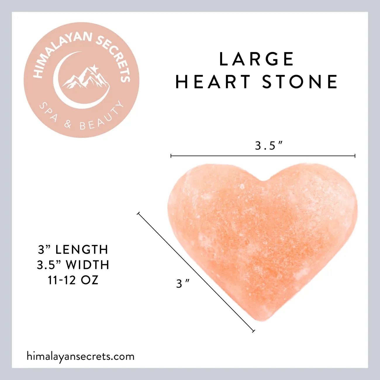 Himalayan Heart Salt Stone
