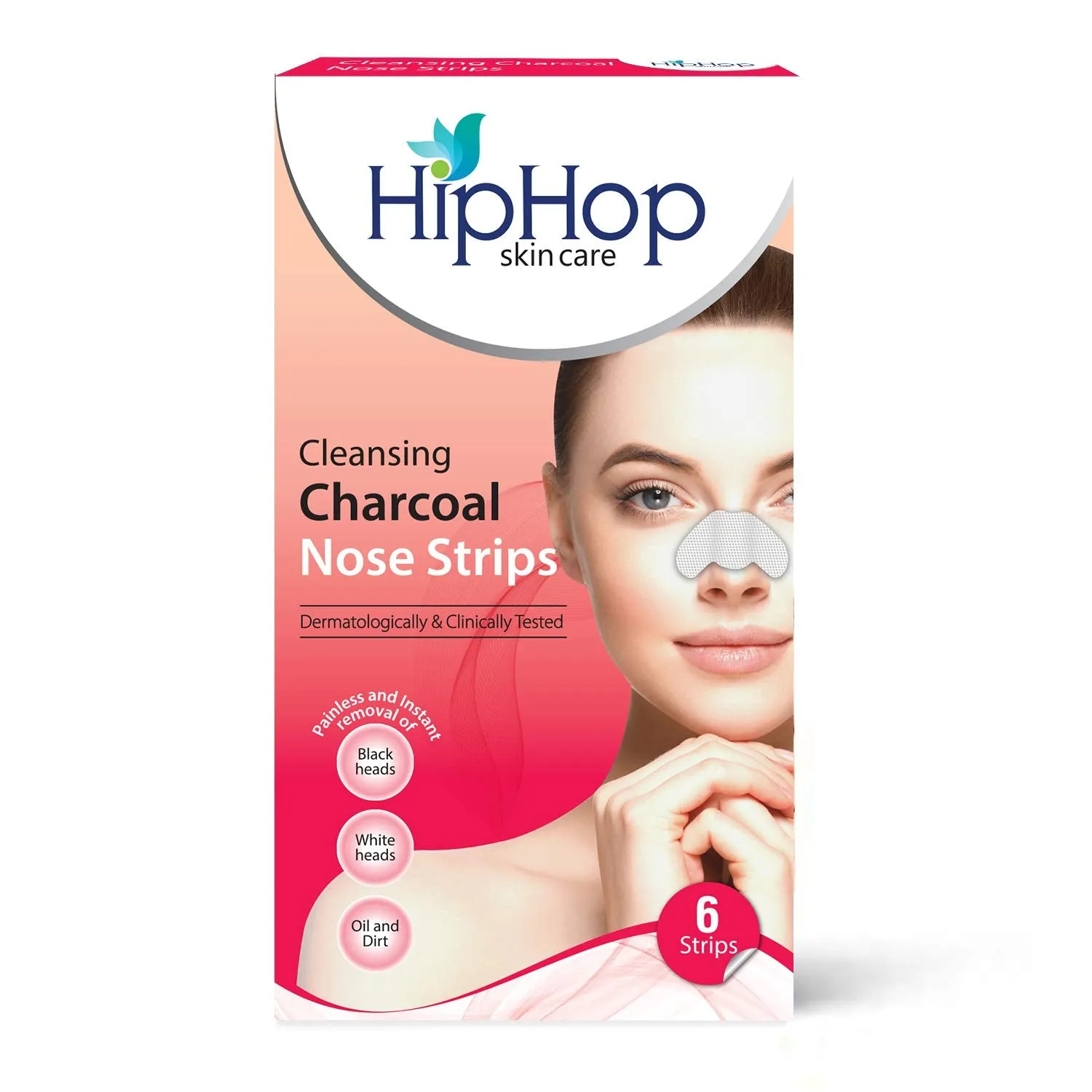 HipHop Blackhead Remover Nose Strips for Women (Activated Charcoal, 6 Strips)   Hair Removal Cream for Men (Aleo Vera, 100gm)