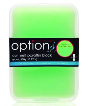 Hive Options Tea Tree Oil Low Melt Paraffin Block