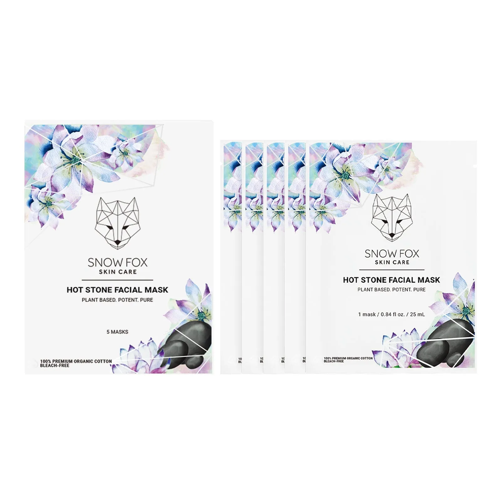 Hot Stone Facial Mask   Obsidian Gua Sha Set