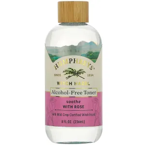 Humphrey's, Witch Hazel, Alcohol-Free Rose Toner, Soothing, 8 fl oz (236 ml)