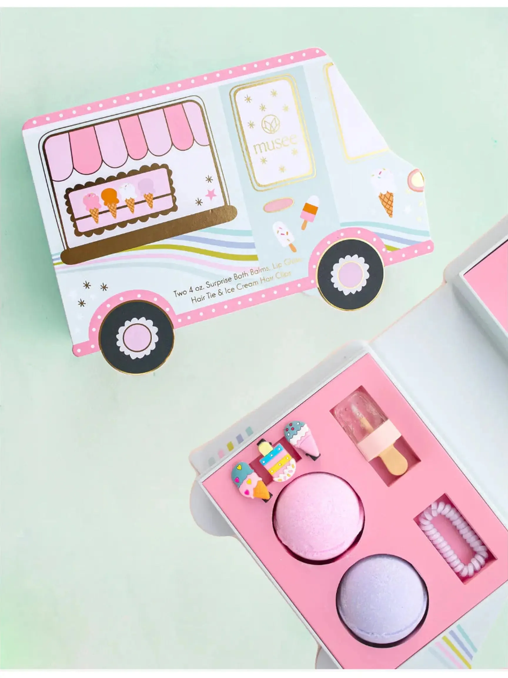 Ice Cream Truck Bath Bomb Set