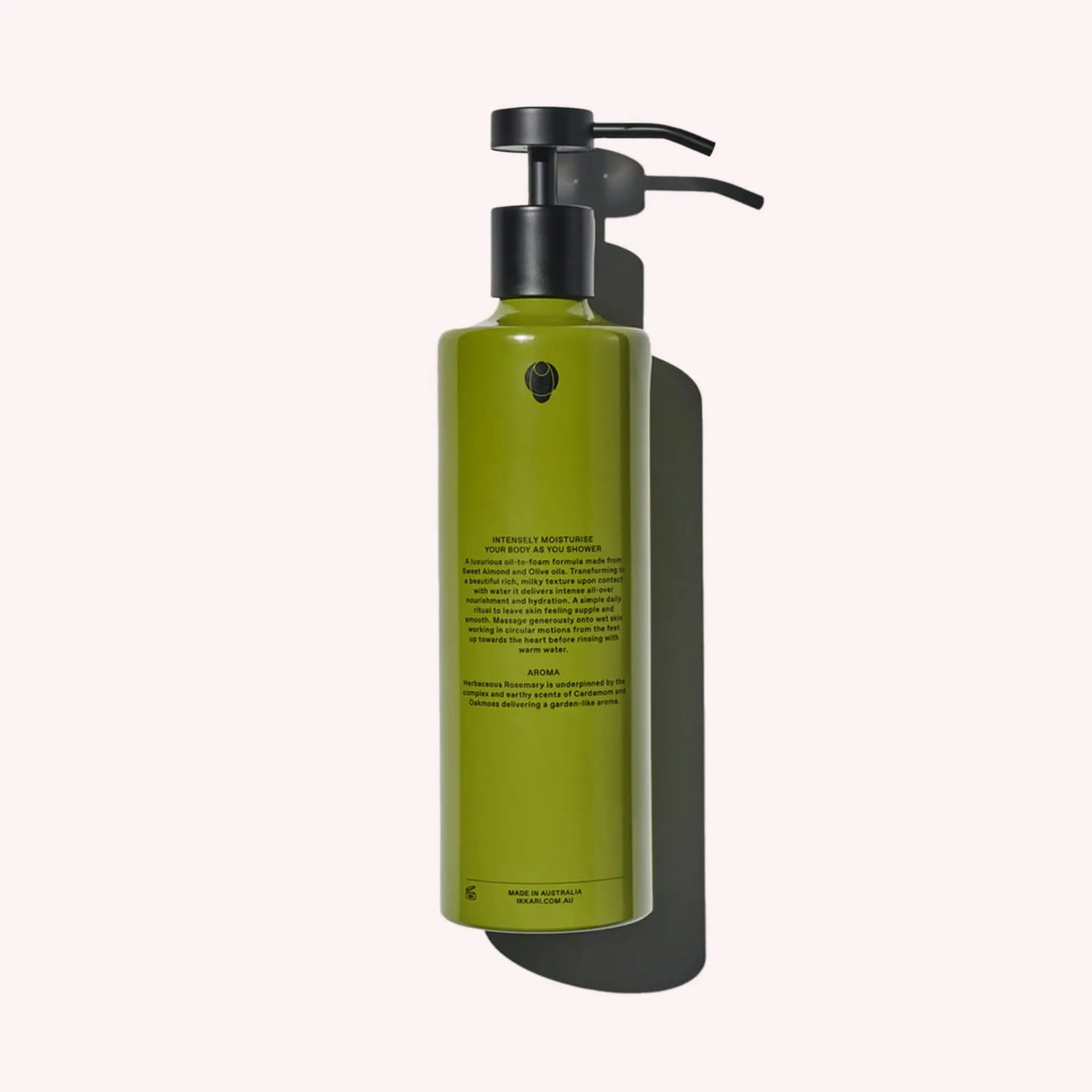 IKKARI - Shower Oil - Morroccan Rosemary Cardamom Oakmoss