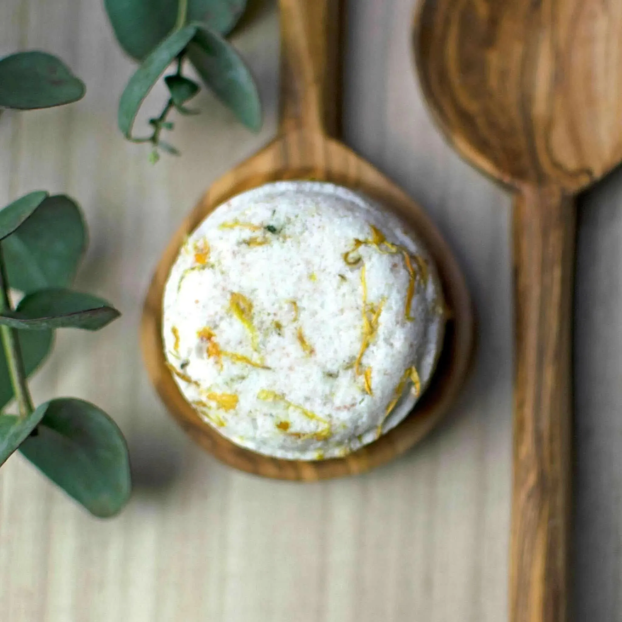 In the Orange Grove - Handmade Natural Bath Bomb with Citrus
